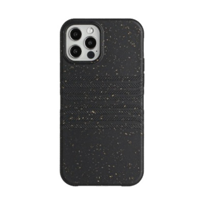 Coque biodégradable noire pour iPhone 14 Pro