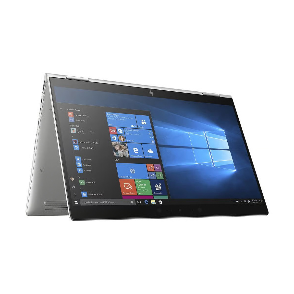 HP EliteBook X360 1030 G4 - 13,3" Tactile - Core i7 8665U 1,9 GHz - RAM 16 Go - SSD 256 Go Reconditionné