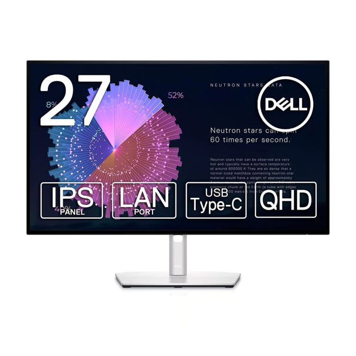 Écran 27" Dell UltraSharp U2722D QHD Reconditionné