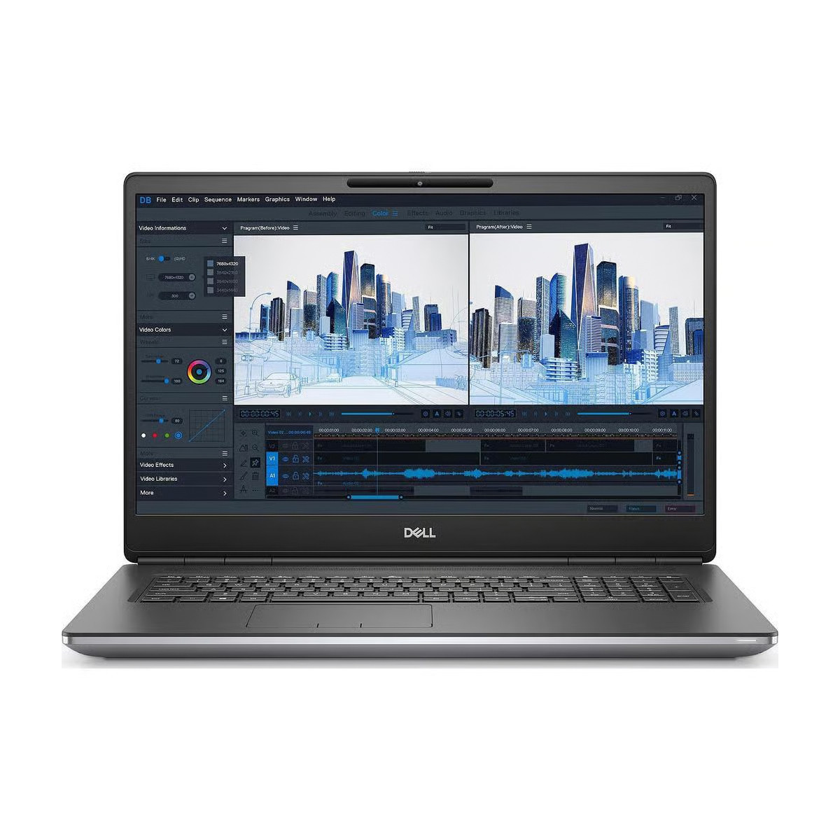 Dell Precision 5550 - 17,3" - Core i7 11850H 2,5 GHz - RTX A4000 - RAM 64 Go - SSD 1 To - QWERTY GB Reconditionné
