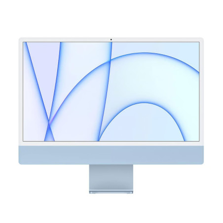 iMac 2021 24" - Bleu - M1 3,2 GHz - RAM 8 Go - SSD 256 Go Reconditionné