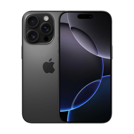 iPhone 16 Pro SIM Noir Titane 128Go Reconditionné