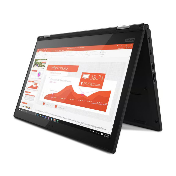 Lenovo ThinkPad L380 Yoga - 13,3" - Core i5 8350U 1,7 GHz - RAM 8 Go - SSD 256 Go Reconditionné - 2