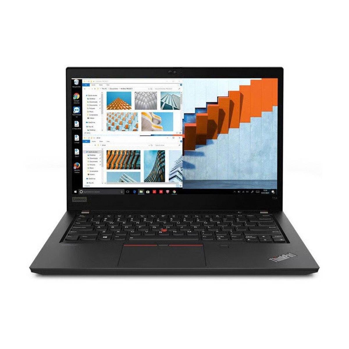 Lenovo ThinkPad T14 G2 - 14" - Core i5 1145G7 2,6 GHz - RAM 8 Go - SSD 256 Go Reconditionné