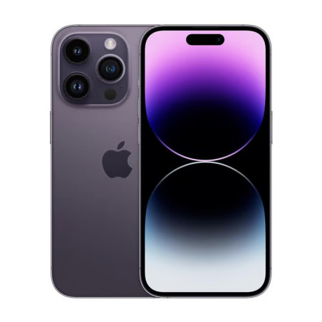 iPhone 14 Pro Max SIM + eSIM Batterie neuve Violet Intense 128Go Reconditionné