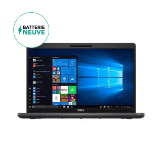 Dell Latitude 5400 - Batterie neuve - 14" - Core i5 8365U 1,6 GHz - RAM 8 Go - SSD 256 Go Reconditionné