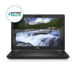 Dell Latitude 5490 - Batterie neuve - 14" - Core i5 8350U 1,7 GHz - RAM 8 Go - HDD 500 Go Reconditionné