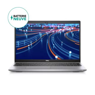 Dell Latitude 5520 - Batterie neuve - 15,6" - Core i5 1145G7 2,6 GHz - RAM 8 Go - SSD 256 Go Reconditionné