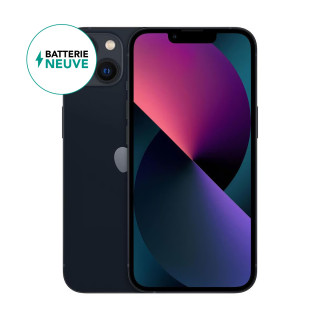iPhone 13 Batterie neuve Noir 256Go Reconditionné